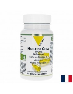 Сърдечно-съдова система - Масло от семена на чия, 500 mg x 60 капсули
