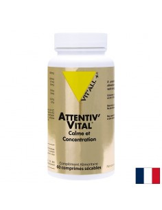 Формула за Памет и концентрация - Attentiv’ Vital, 60 таблетки - Мозъчна функция,памет, концентрация