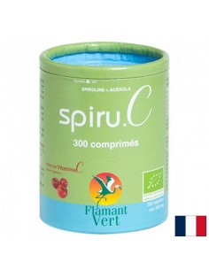 Имунитет - Спирулина 400 mg  + Aцерола 100 mg Spiru C, Био, 300 таблетки