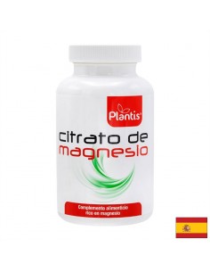 Мускулна, сърдечна и нервна система - Магнезий (цитрат) Plantis®, 215.7 mg х 60 капсули - Магнезий